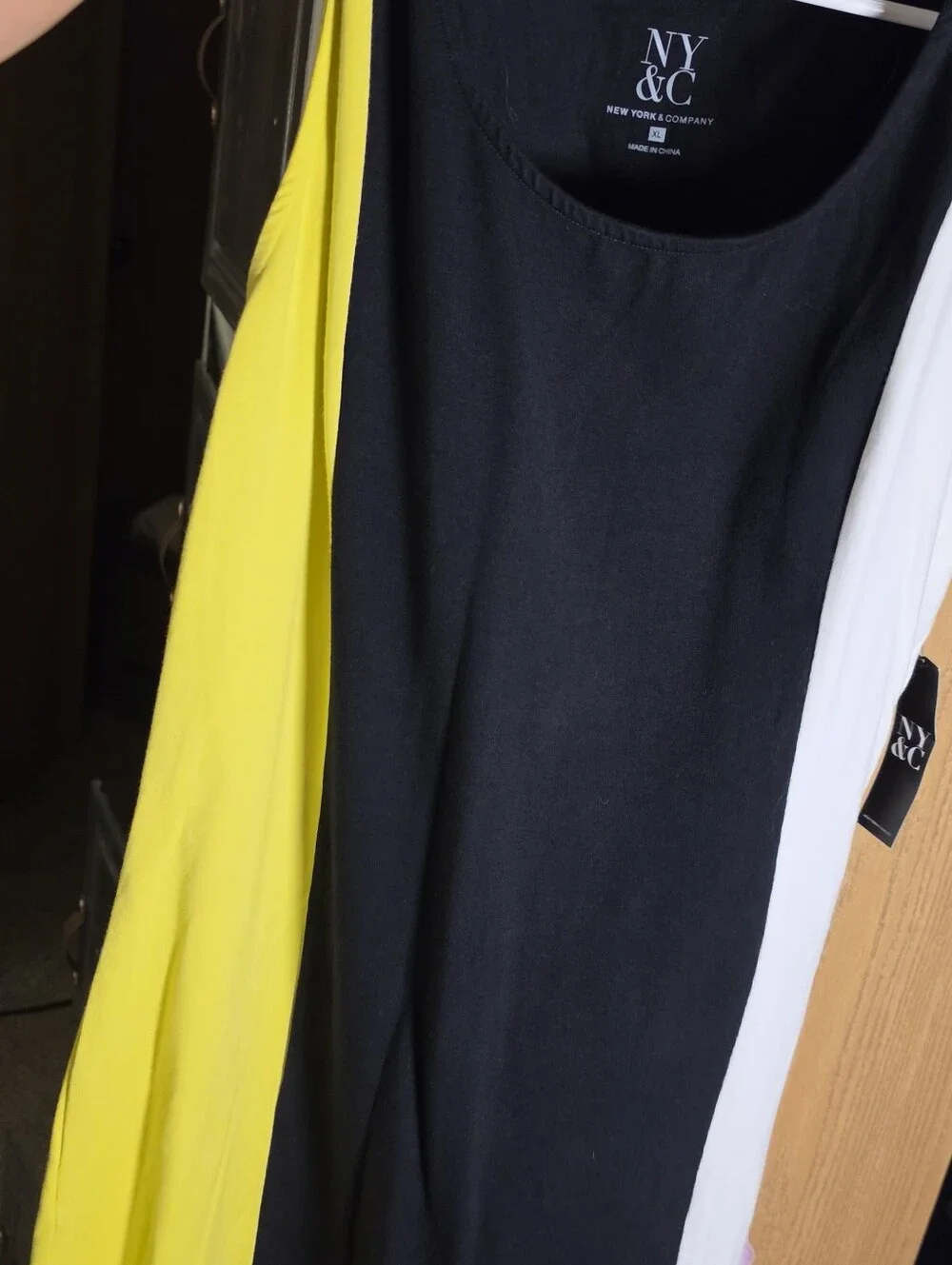 New York & Company (NY&C) color-block sleeveless